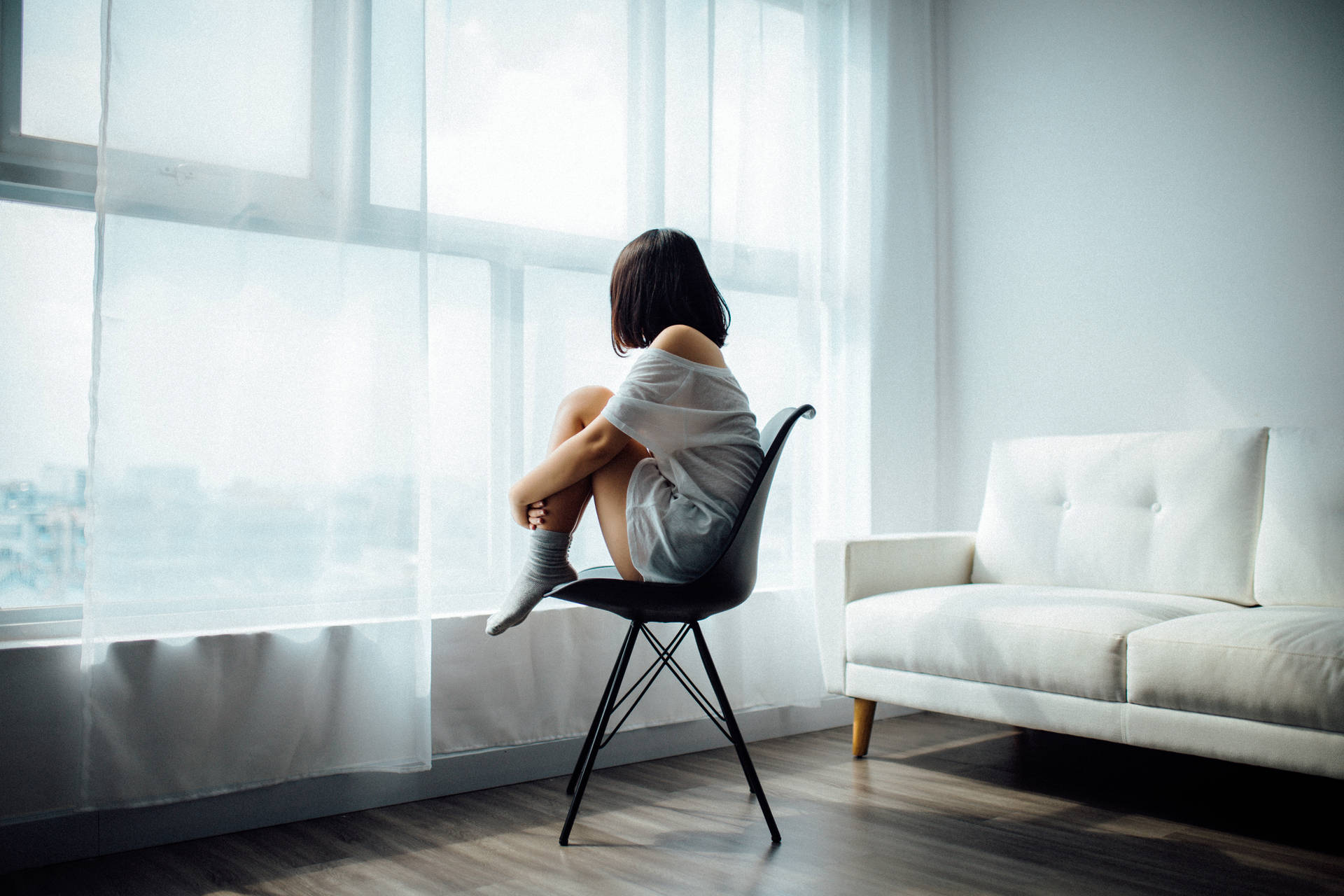 Sad Alone Wallpaper
