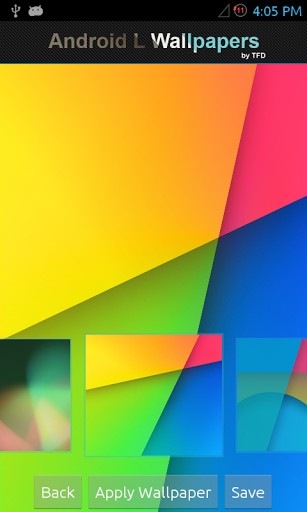 Android L Wallpaper Full HD App For