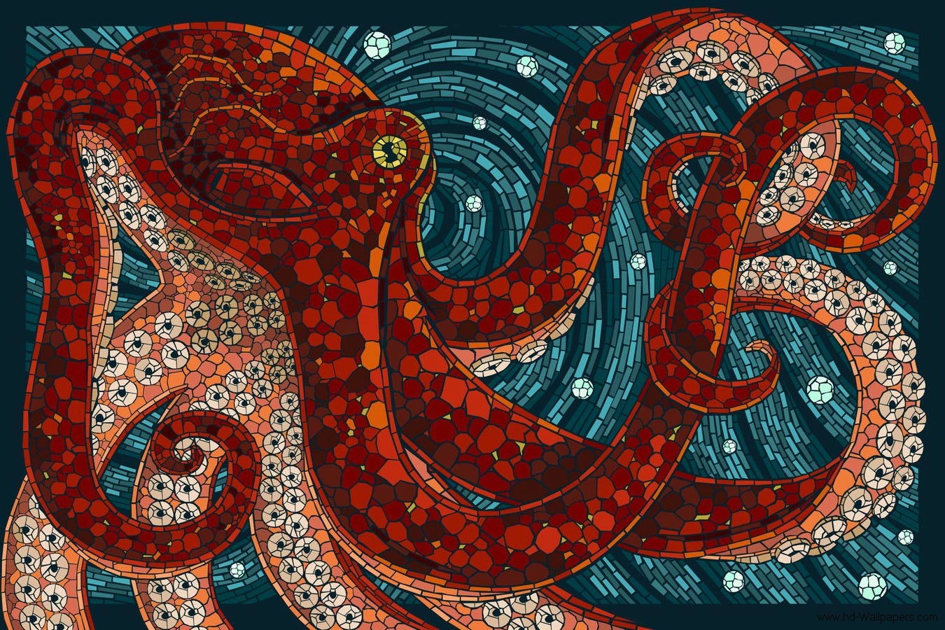 Octopus Desktop Wallpaper014