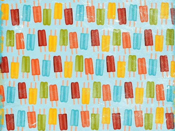 Art Paper Patterns Colorful Ice Lollies Background Wallcoo