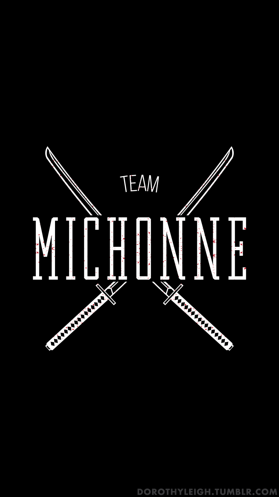 Team Michonne Wallpaper Prints Available Below