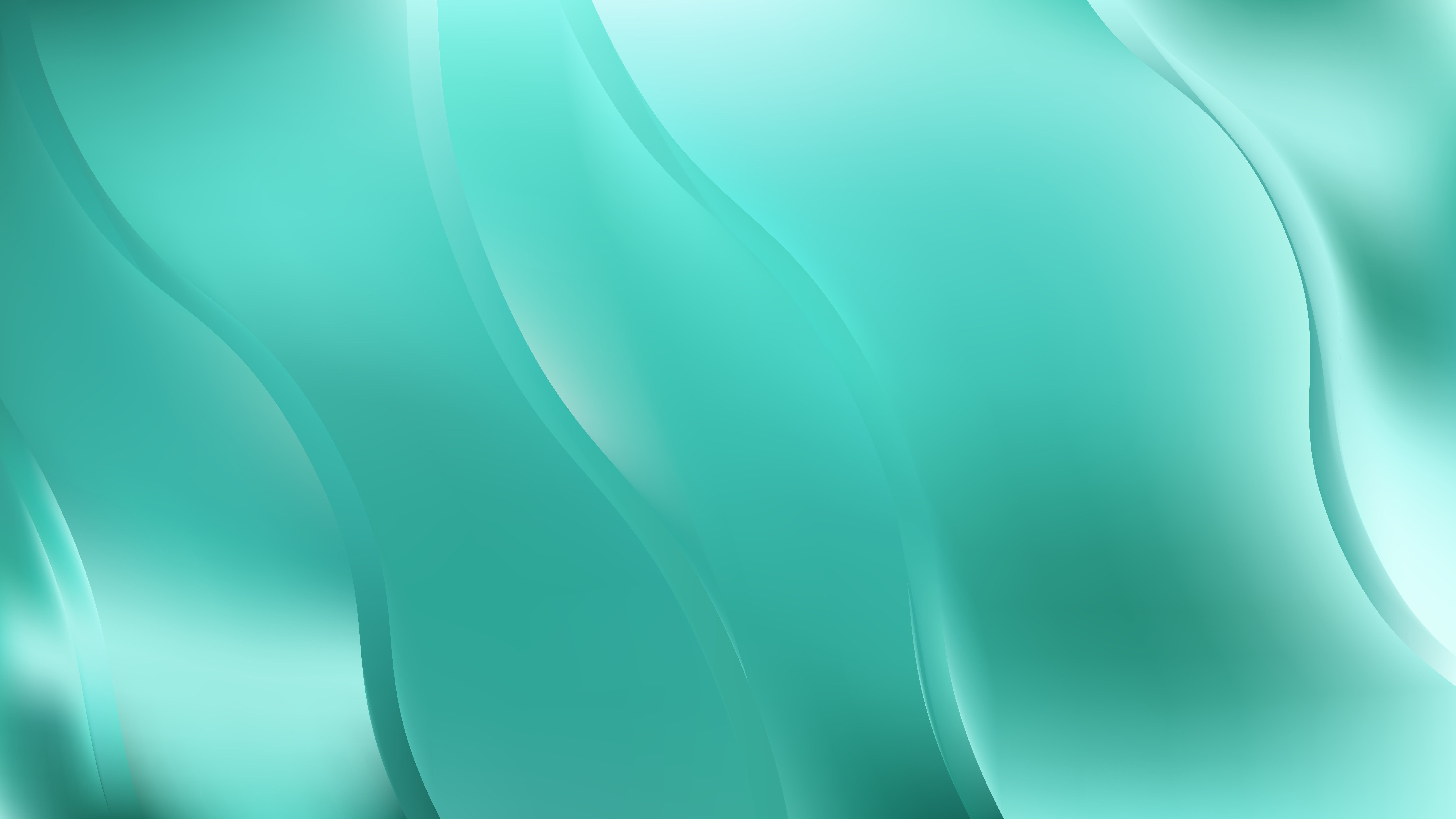  Mint Green Abstract Curve Background 8000x4500