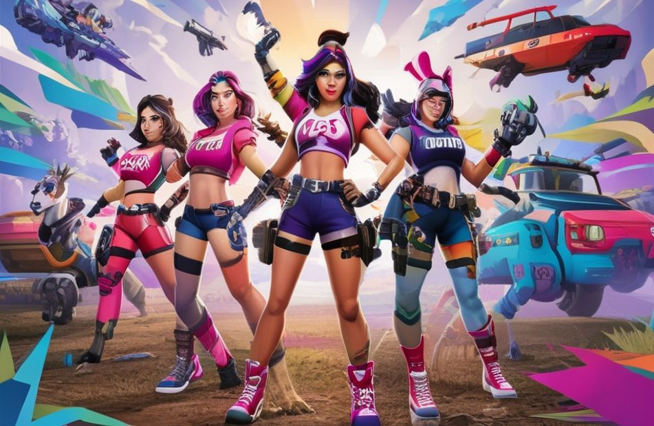 Fortnite Girls Wallpaper