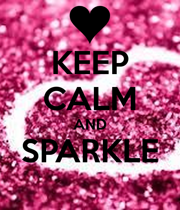 Keep Calm And Sparkle Carry On Image Generator