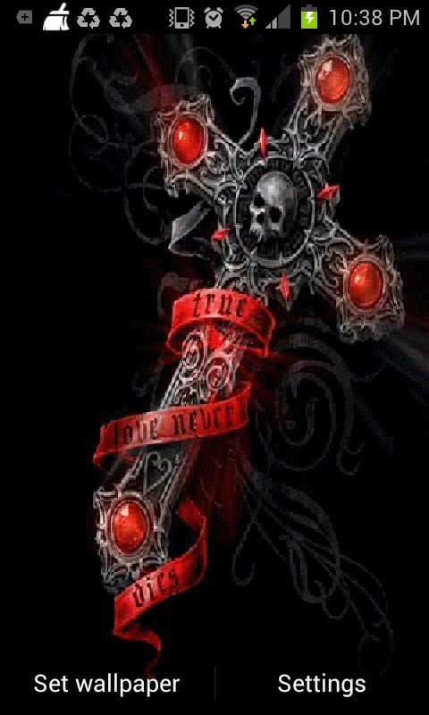 Gothic Cross Live Wallpaper Android