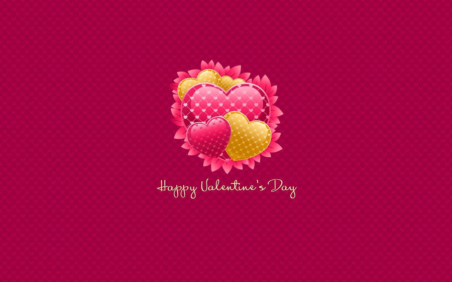 Wallpaper Valentines Day Inscription Congratulation