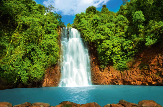 Tropical Waterfall X HD Wallpaper Res