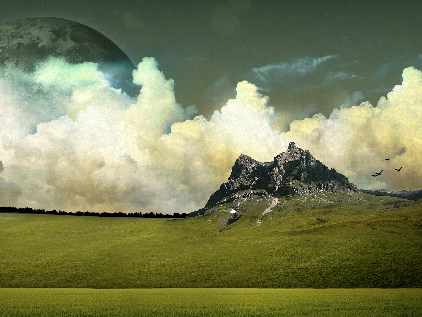 Digital Art Alien Landscapes Wallpaper