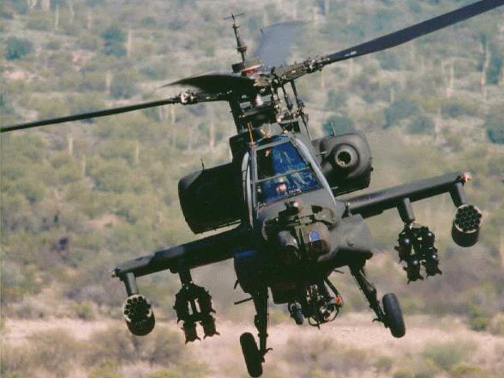 AH 64 Apache Helicopter 1024x768