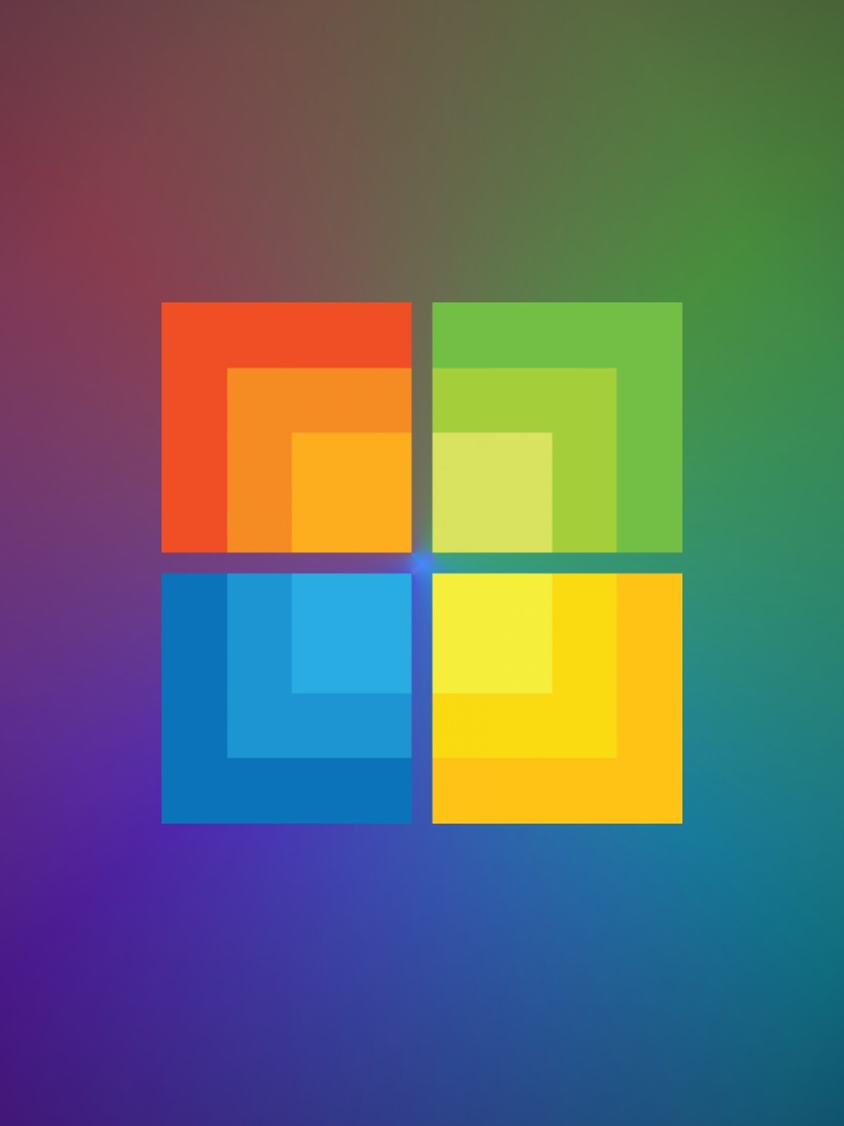 Microsoft Windows Metro Logo iPad Wallpaper
