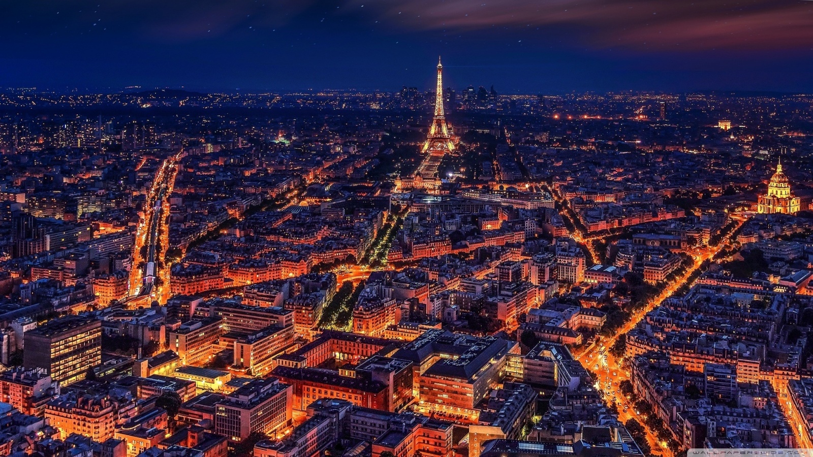 Paris At Night 4k HD Desktop Wallpaper For Ultra Tv