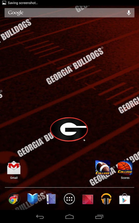 georgia bulldogs live wallpaper with animated 3d logo background