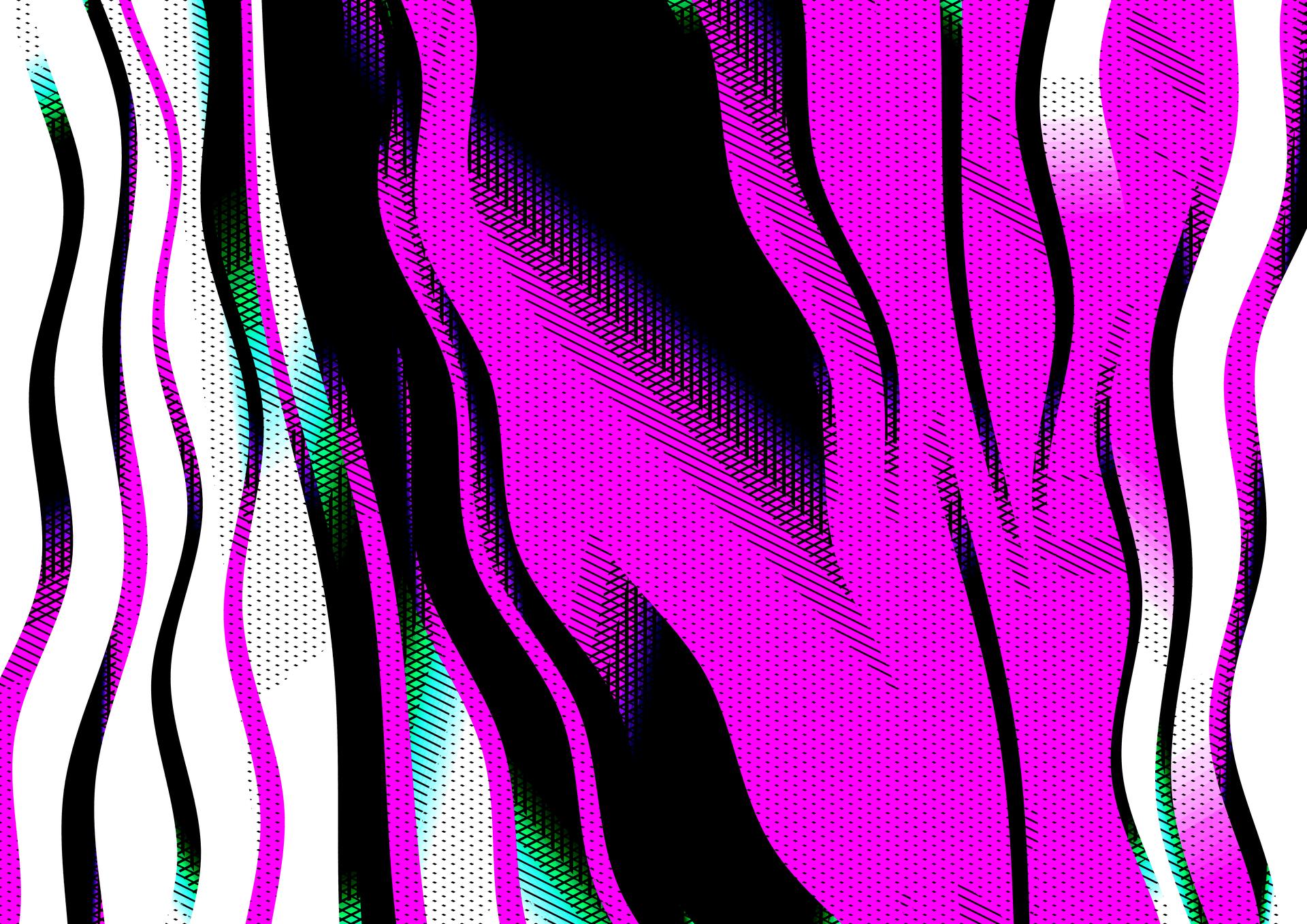 Pink Black And White Abstract Graphic Background Wallpaper
