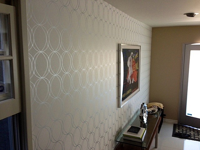 Accent Wall Contemporary Los Angeles By Majestic Wallpaper