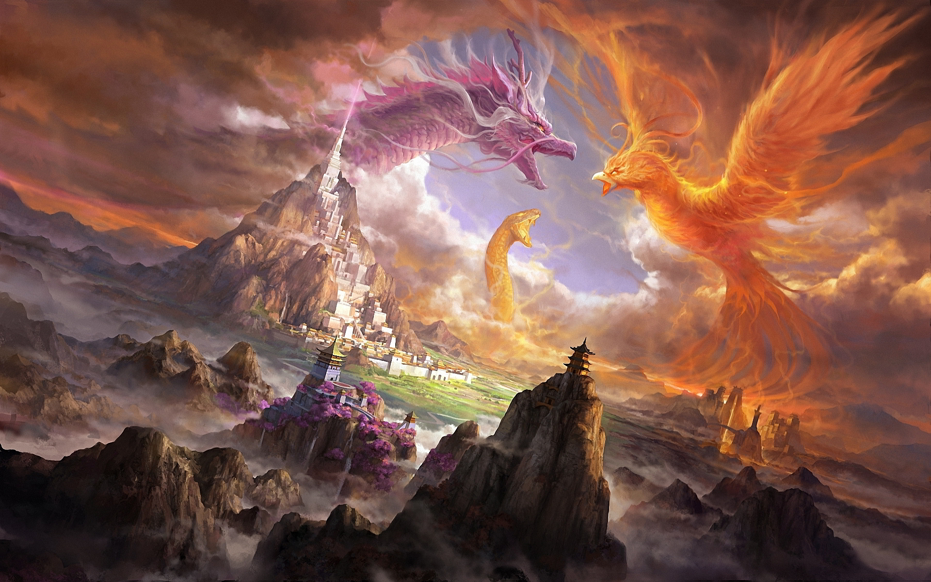 Fantasy Phoenix Wallpaper Cool Hd