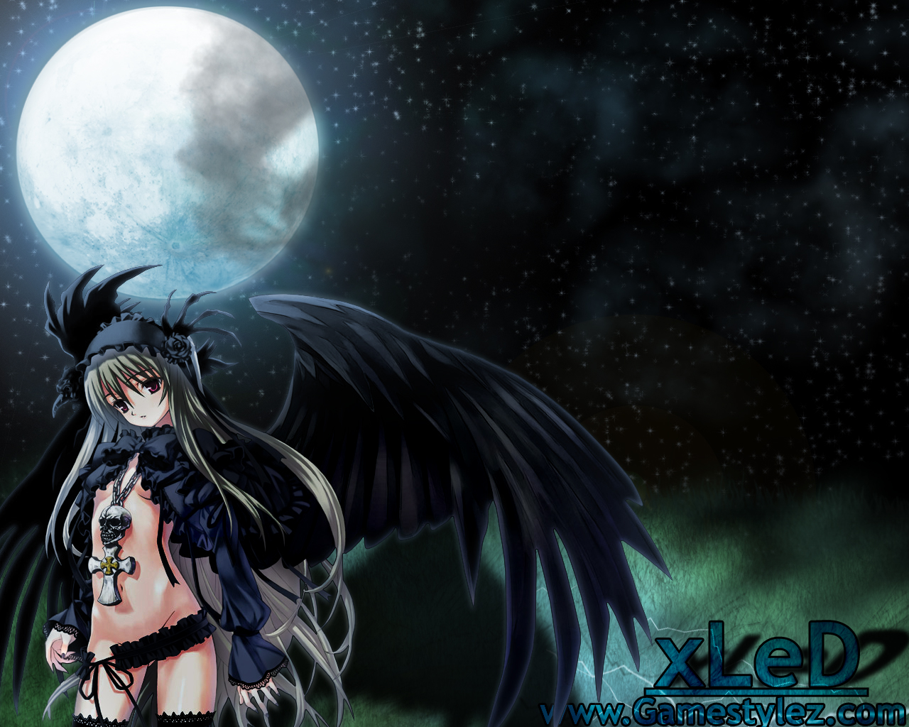 Nightcore ~ Angel of Darkness аниме