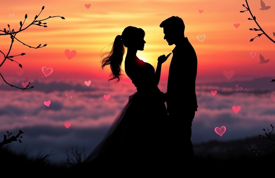 Romantic Love 3d Wallpaper