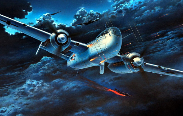 Piston Night Fighters The Luftwaffe Wallpaper Aviation