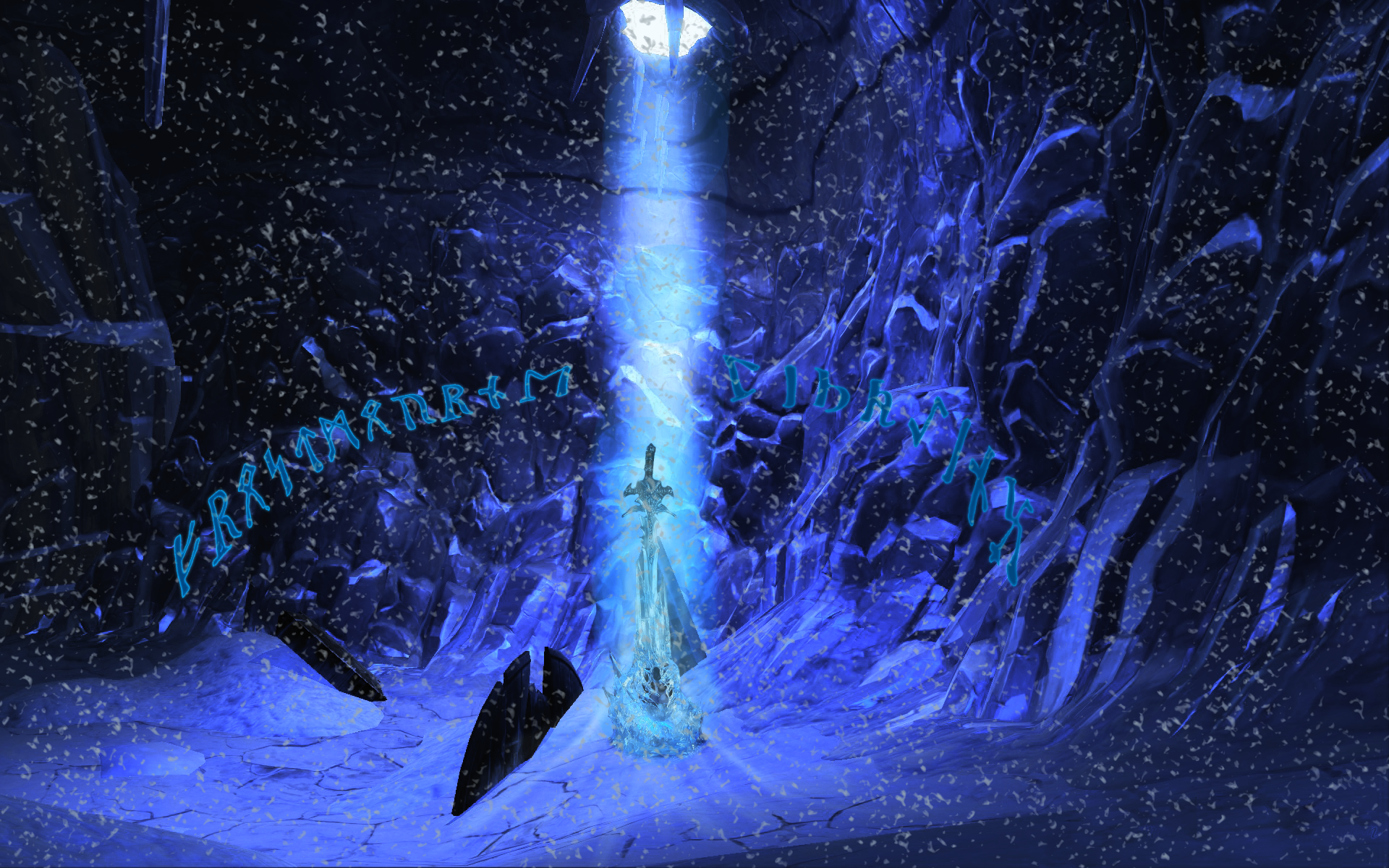 Frostmourne Wallpaper Photoshop By