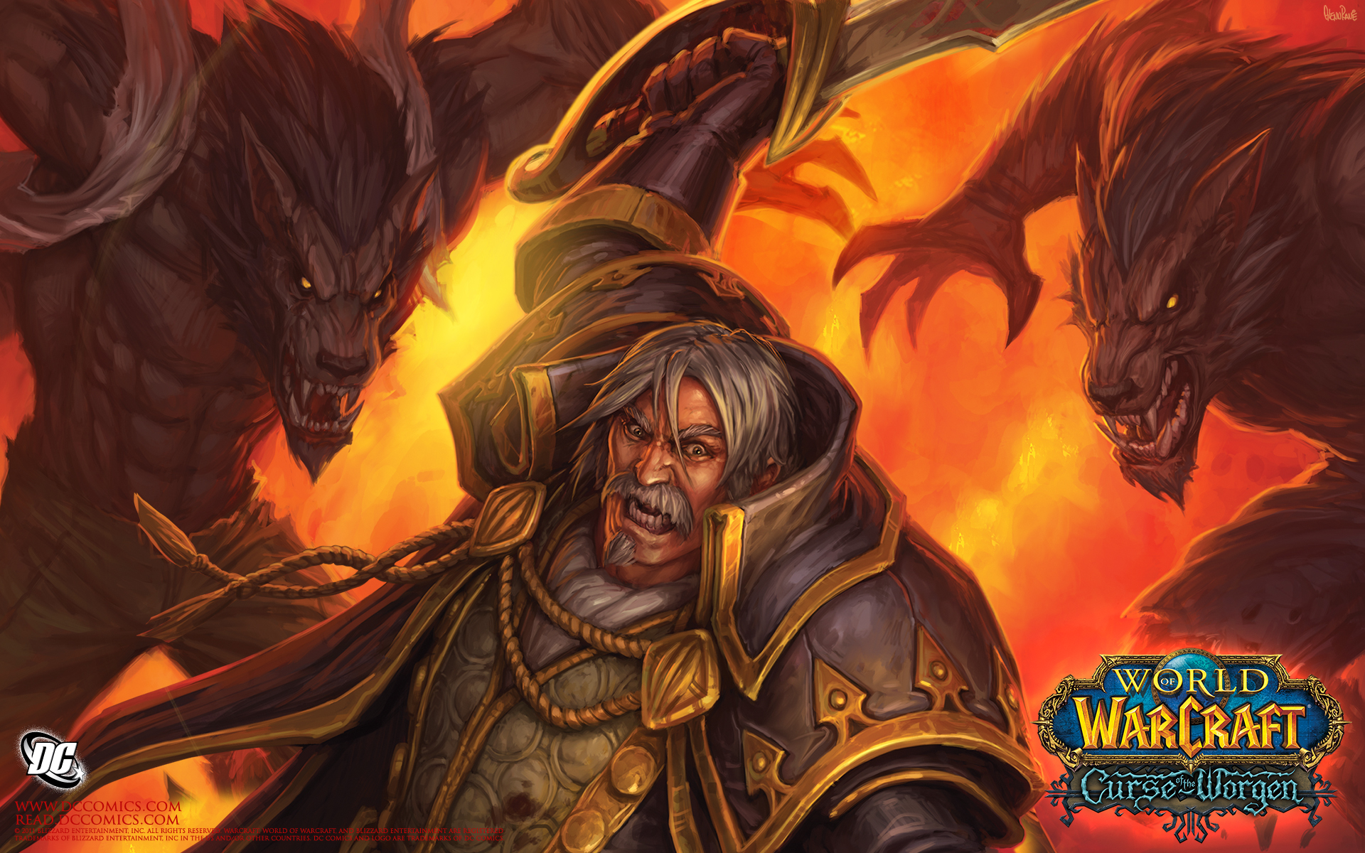 World Of Warcraft Curse The Worgen HD Wallpaper