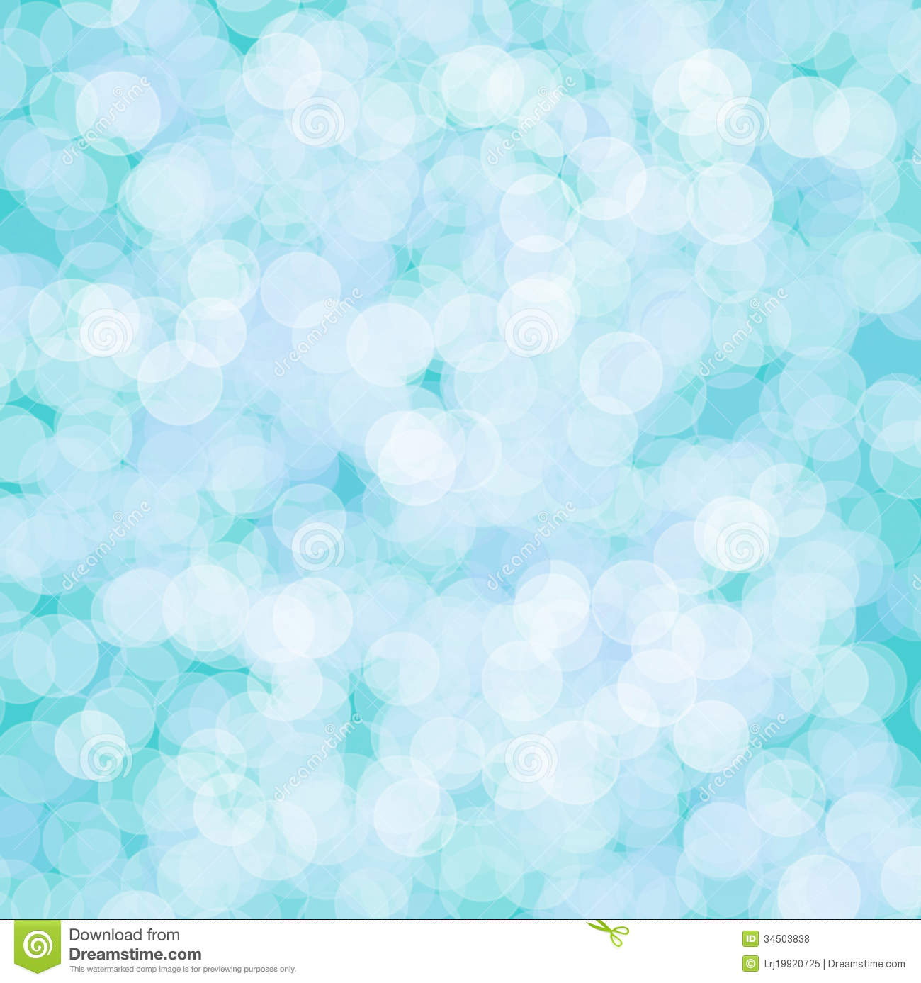 Light Blue Glitter Background Star Sparkle