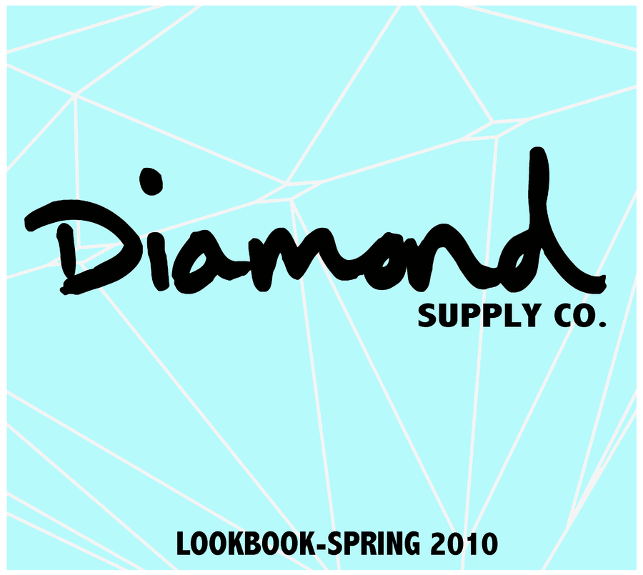 diamond supply co logo blue png