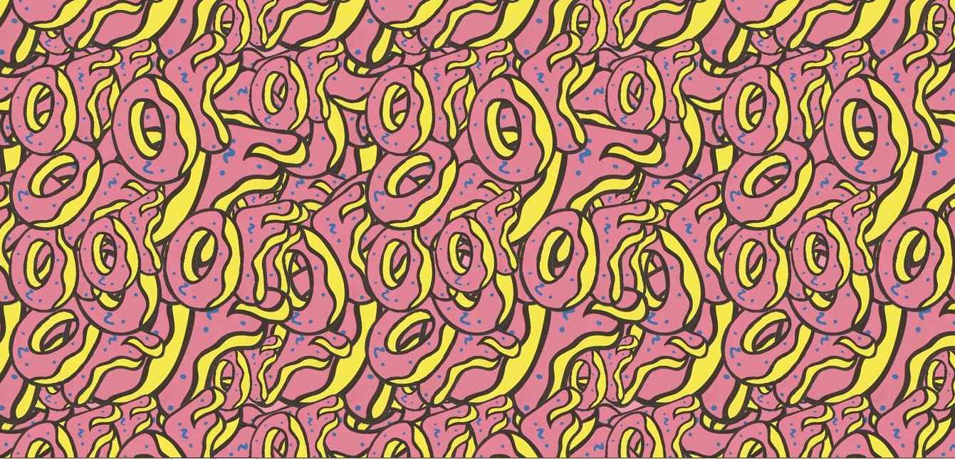 Odd Future Donuts Background Logo