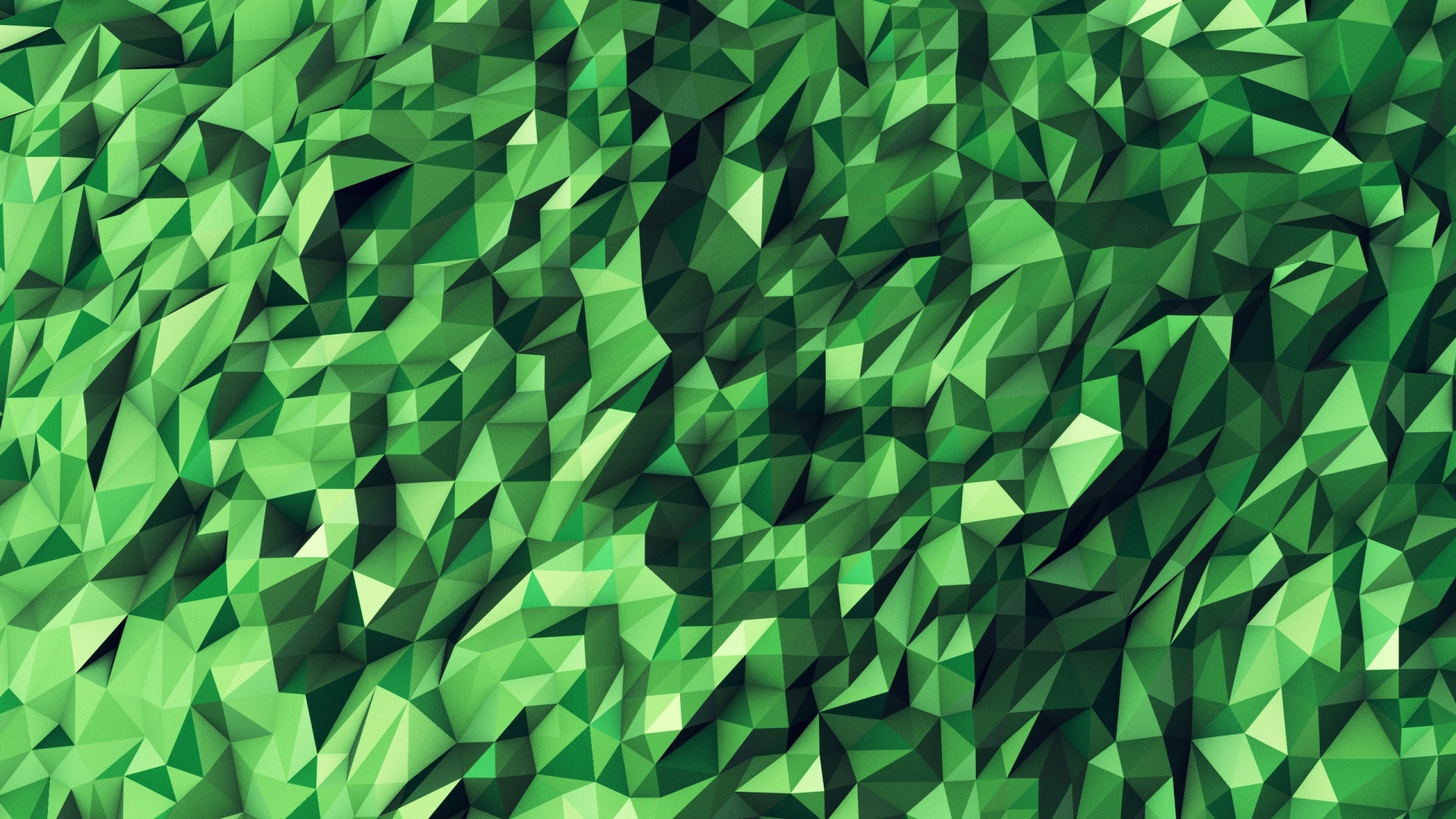 Green Geometric Wallpaper Wallpapersafari 