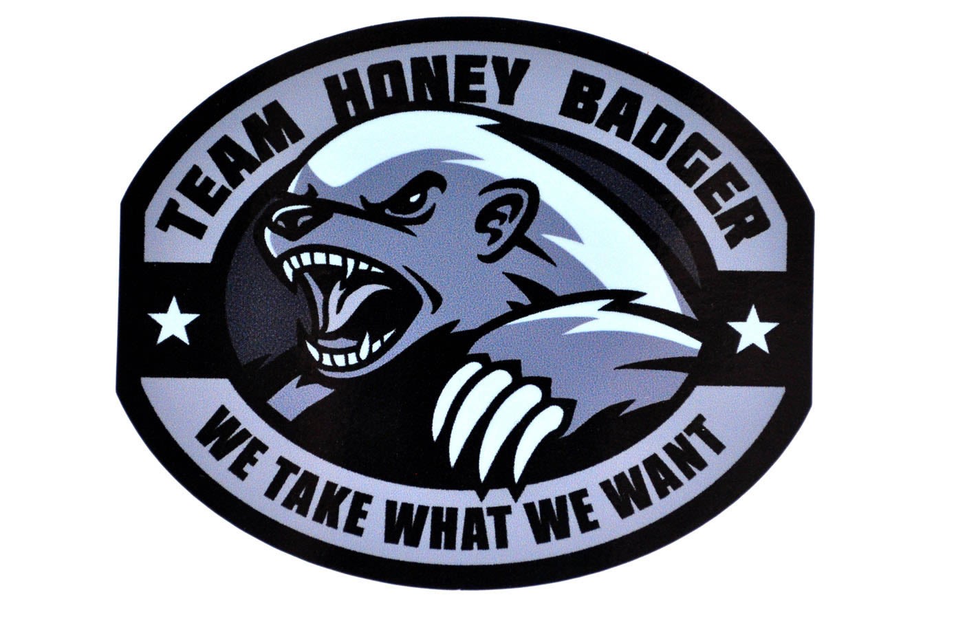 Pin Honey Badger Logo