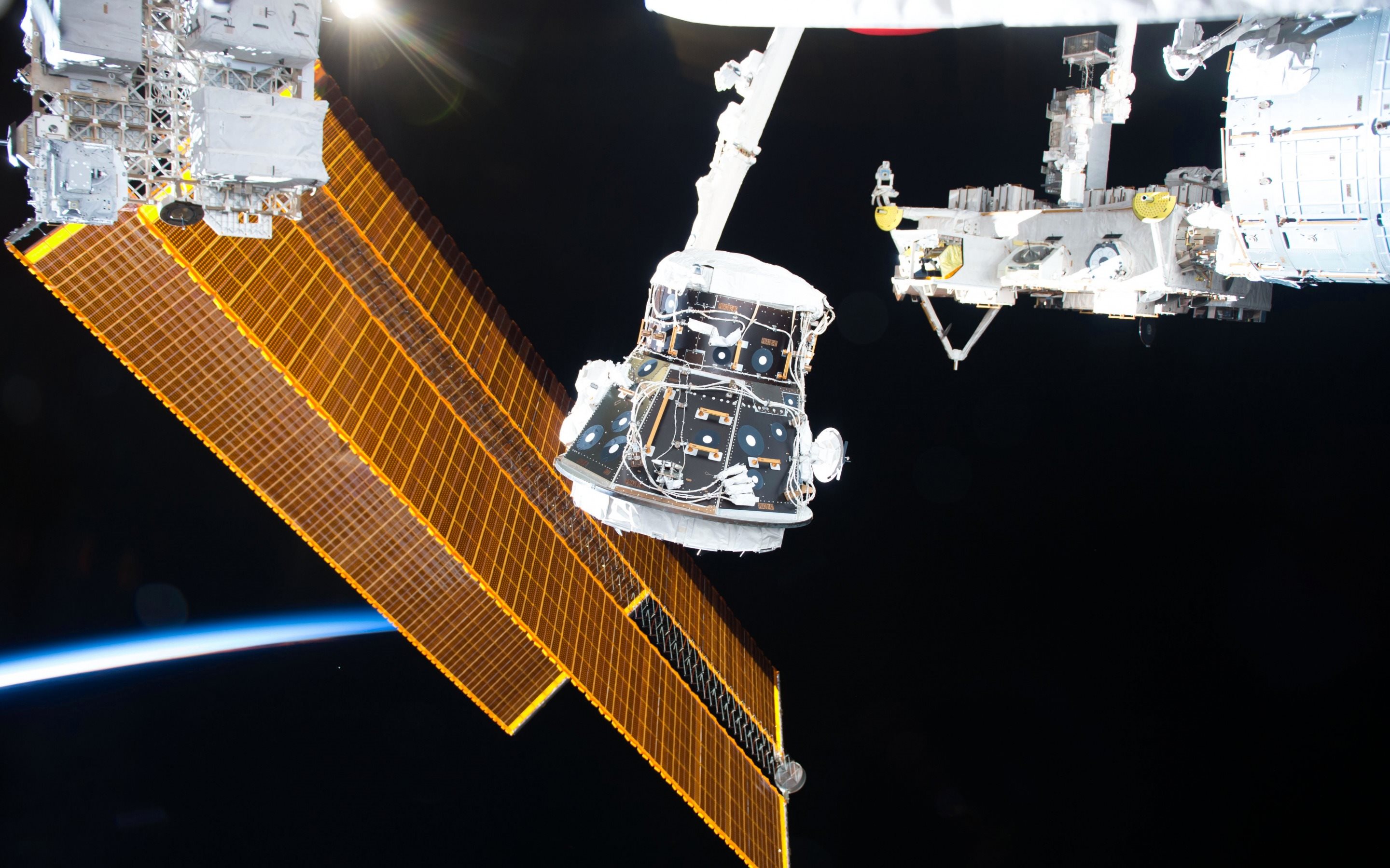 Wallpaper International Space Station Nasa Orbital