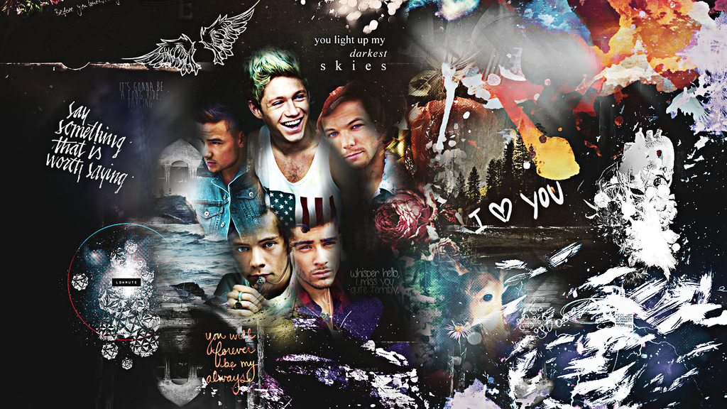 One Direction Wallpaper By Ddlybrningsls