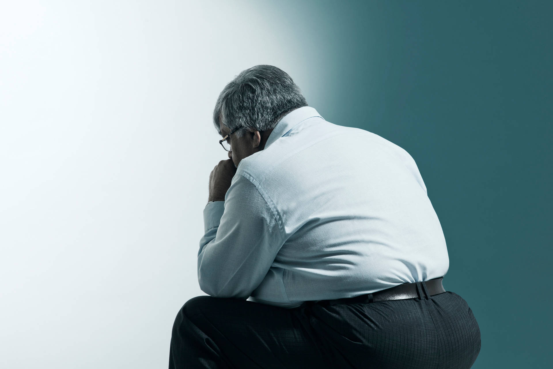 Sad Fat Person Wallpaper