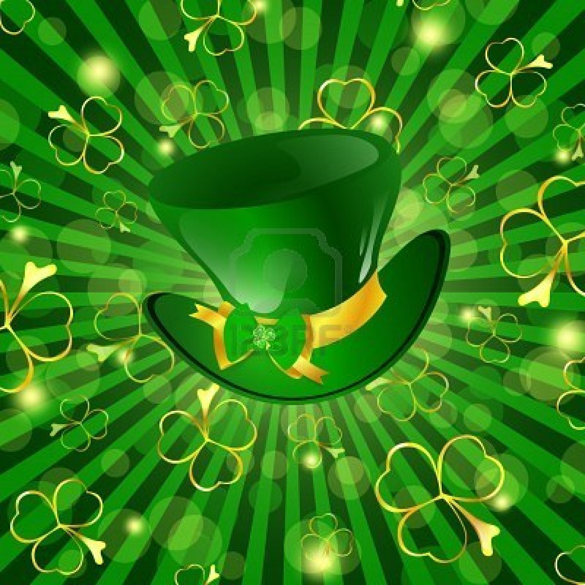 Irish Background Brewery S Luck Green