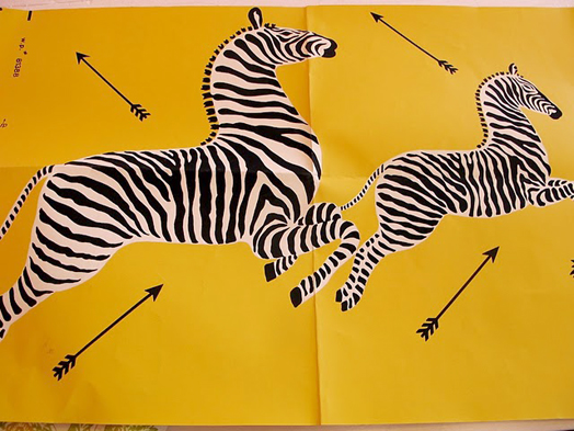 Cush And Nooks Scalamandr Zebra Wallpaper