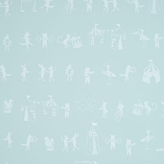 Animal Parade Wallpaper From Hibou Home Children S