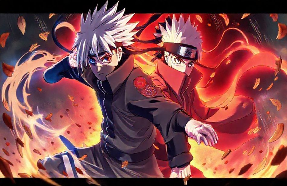 Kakashi And Obito Wallpaper