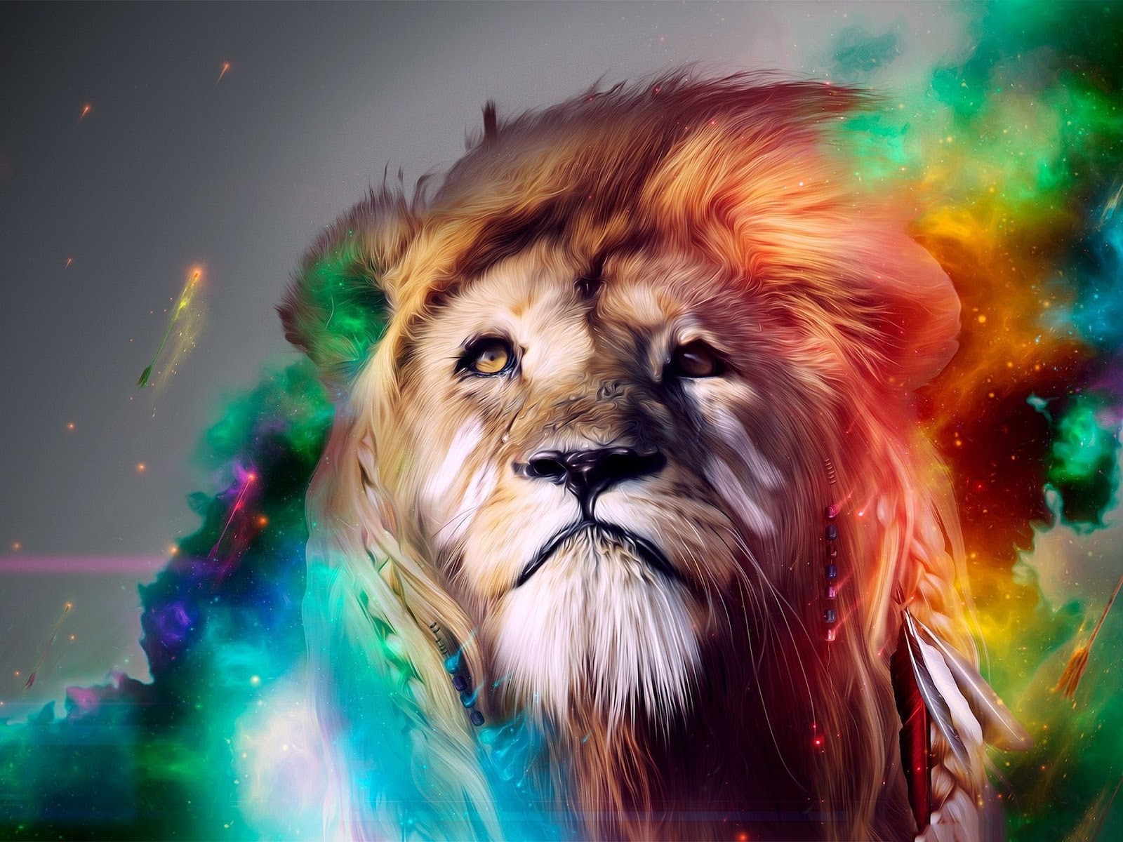 Amazing Lion Wallpaper Arts