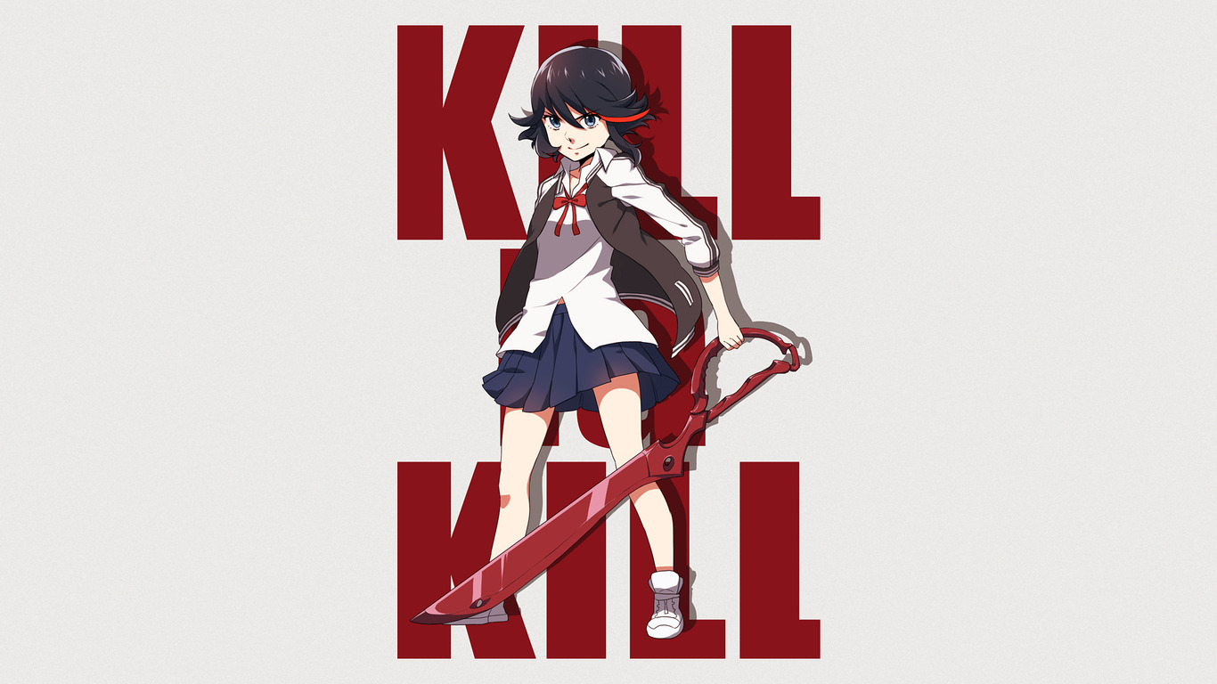 Download Ryuko Matoi   Kill la Kill wallpaper 1366x768