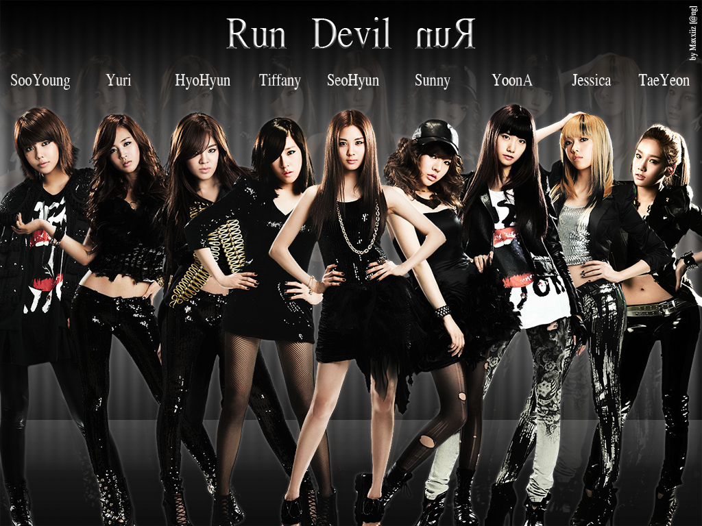 Generation Snsd Image Run Devil HD Wallpaper And Background