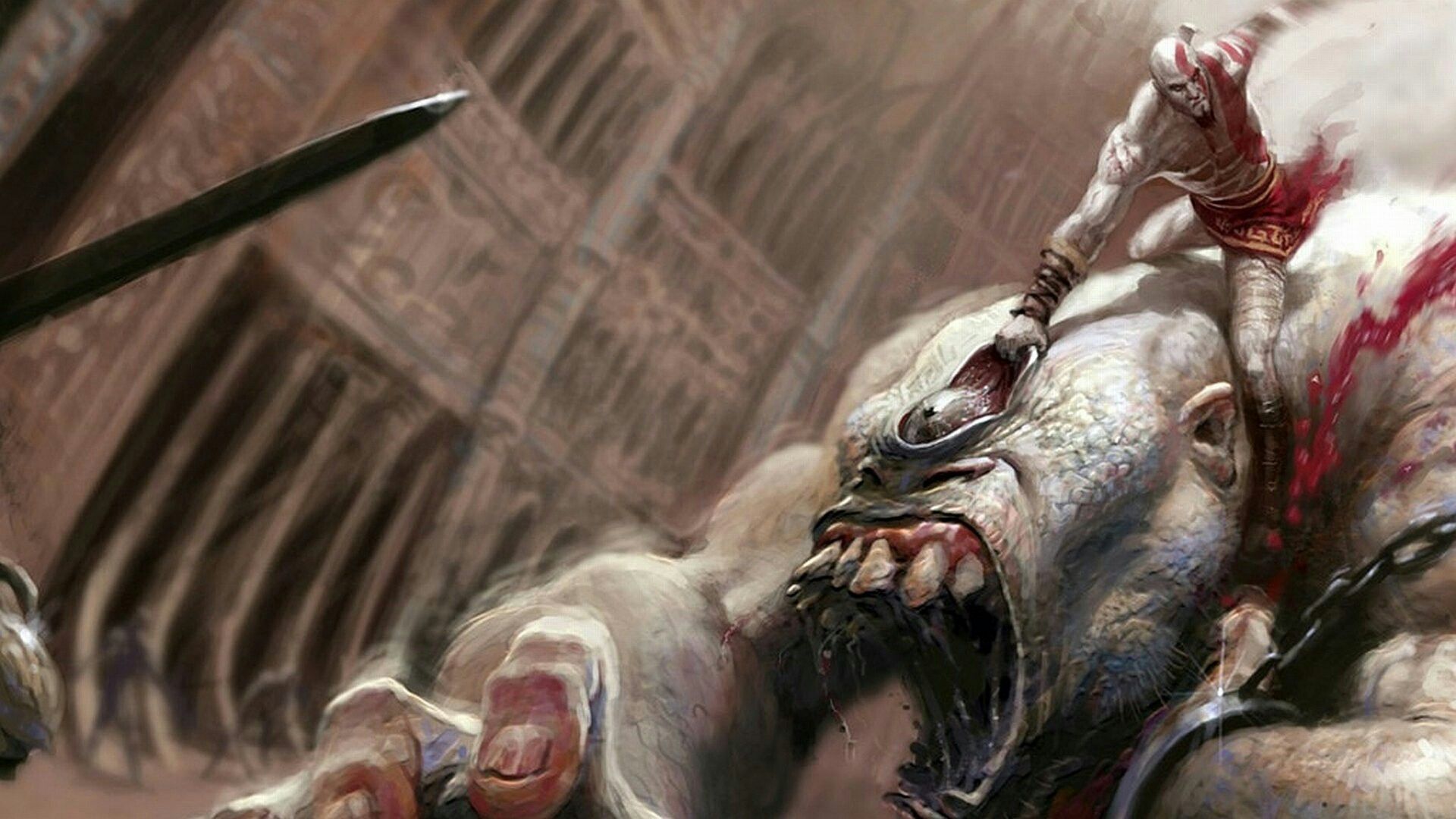 Kratos Brutal Kill God Of War Gow Games