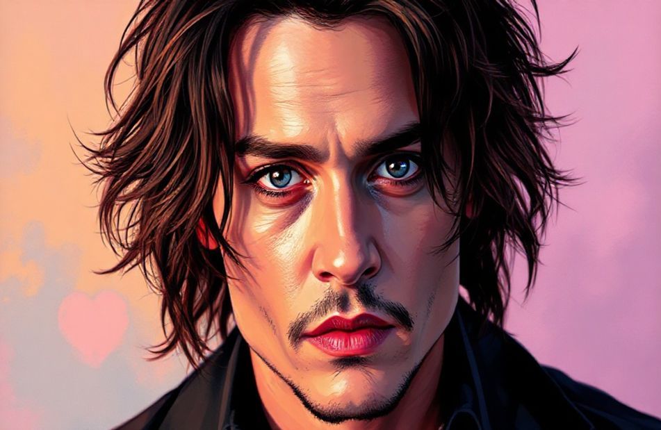 Young Johnny Depp Wallpaper