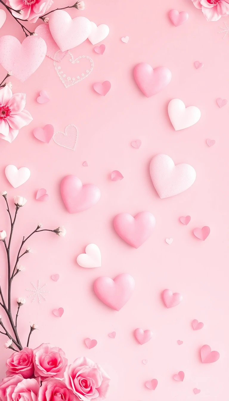 Aesthetic Pink Valentines Wallpaper