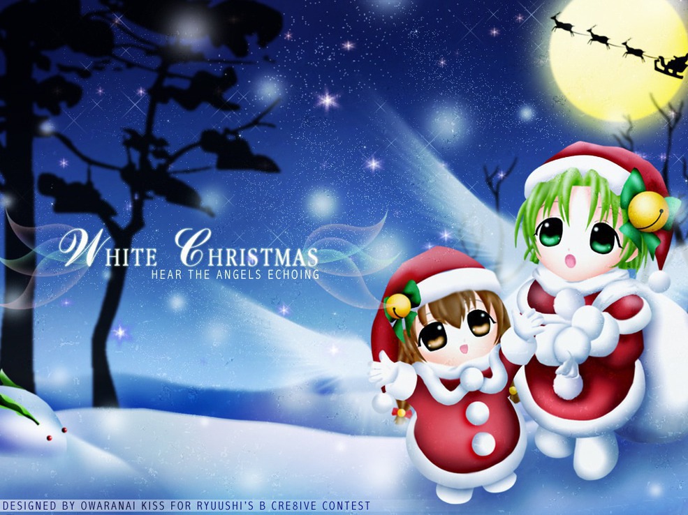 Wallpaperku Anime Christmas Wallpaper