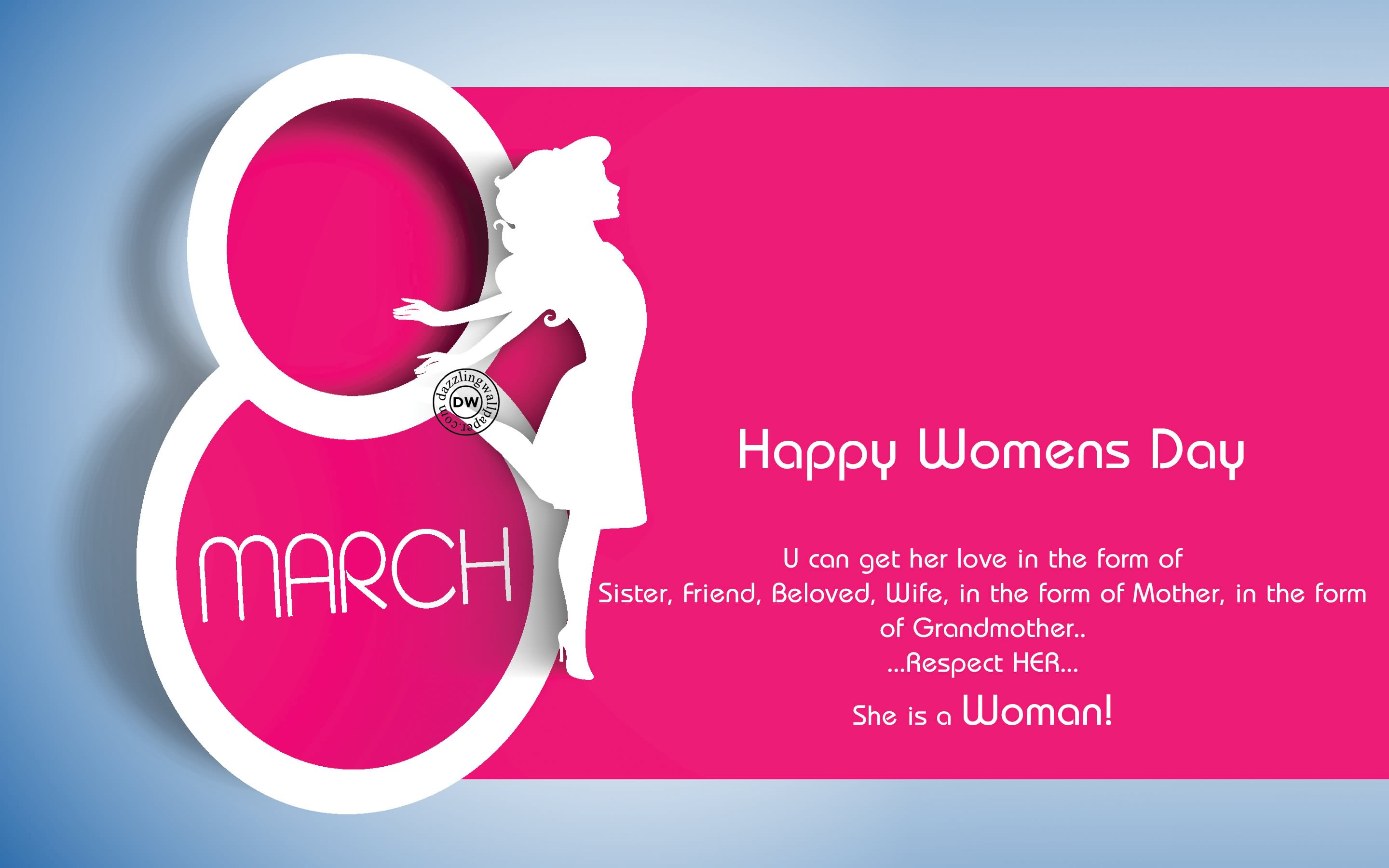 March Happy Women S Day HD Wallpaper