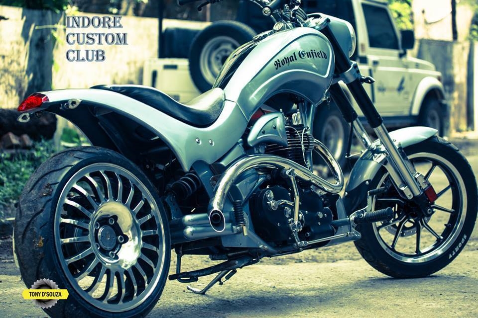 Indore Custom Club bullet mofified 350CCcom