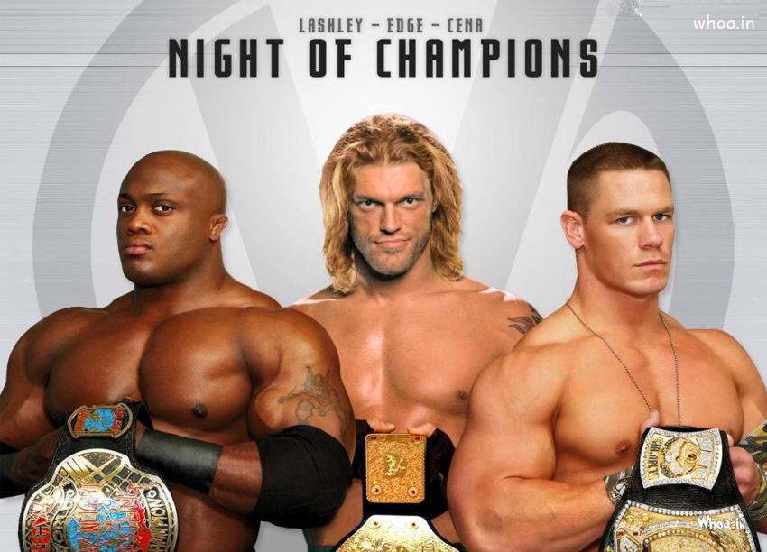 Wwe Night Of Champions HD Wallpaper Edge John Cena
