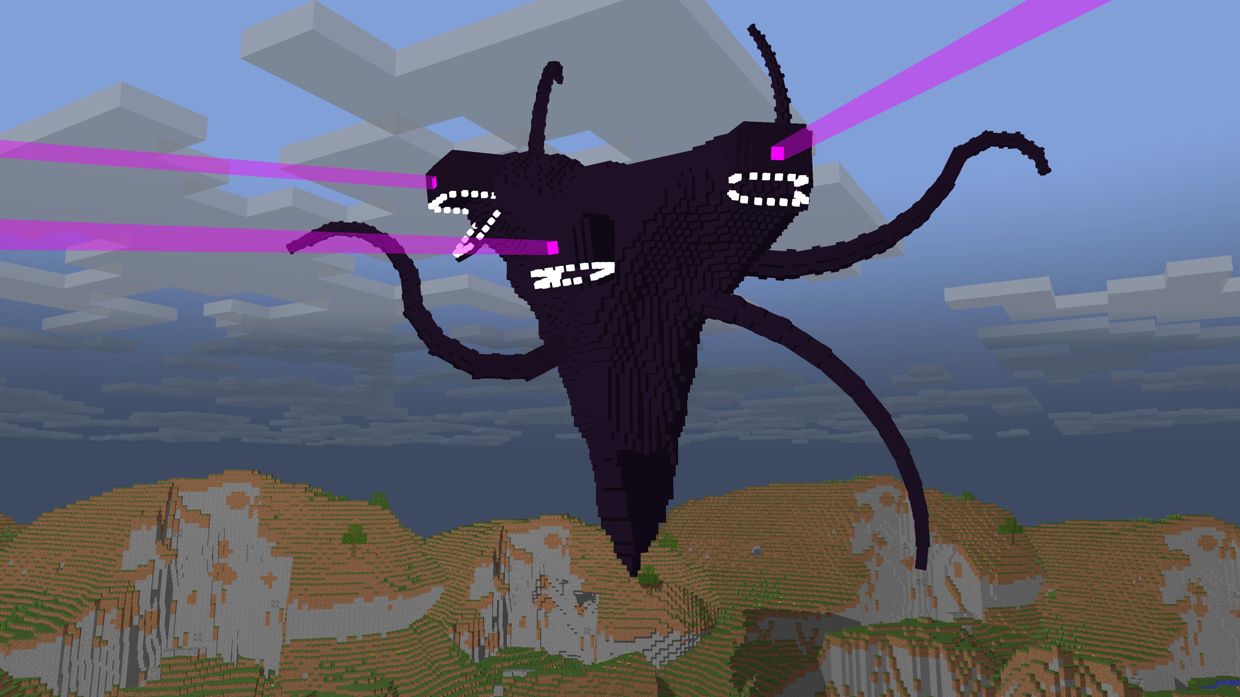 Minecraft Wither Storm Wallpaper On