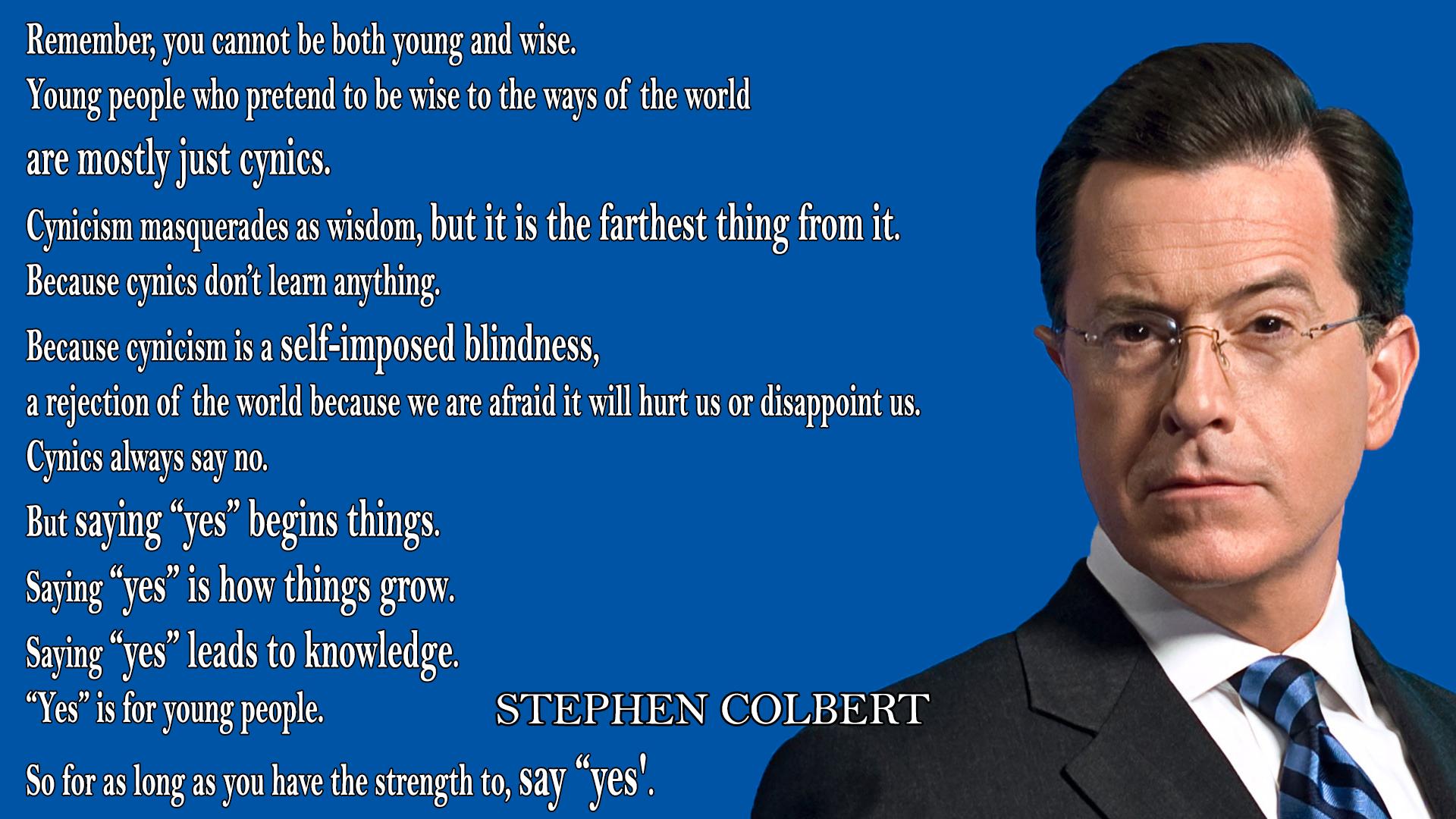 Stephen Colbert Wallpaper