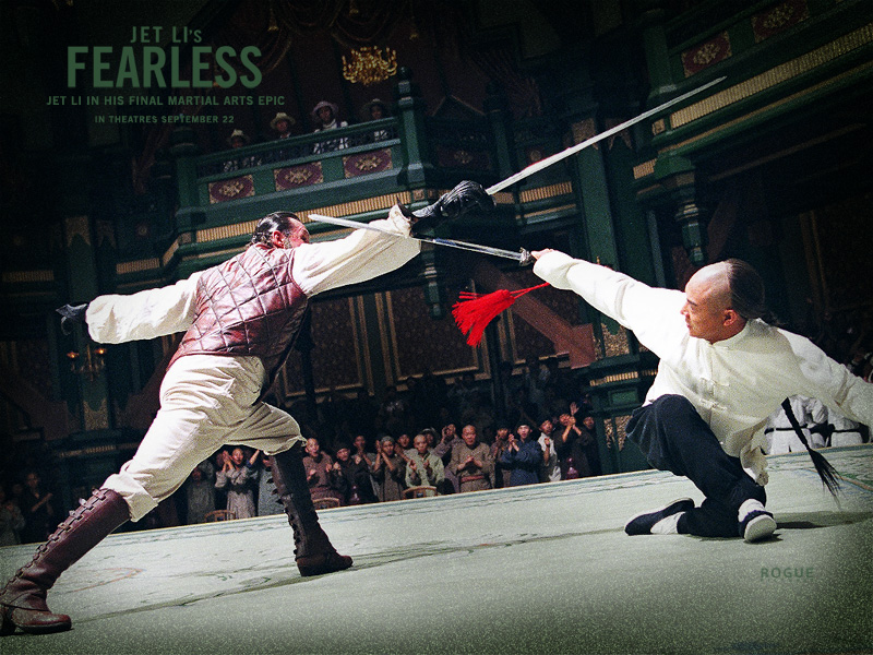 Movie Fearless Wallpaper Screensaver Jet Li Final Martial Arts Epic