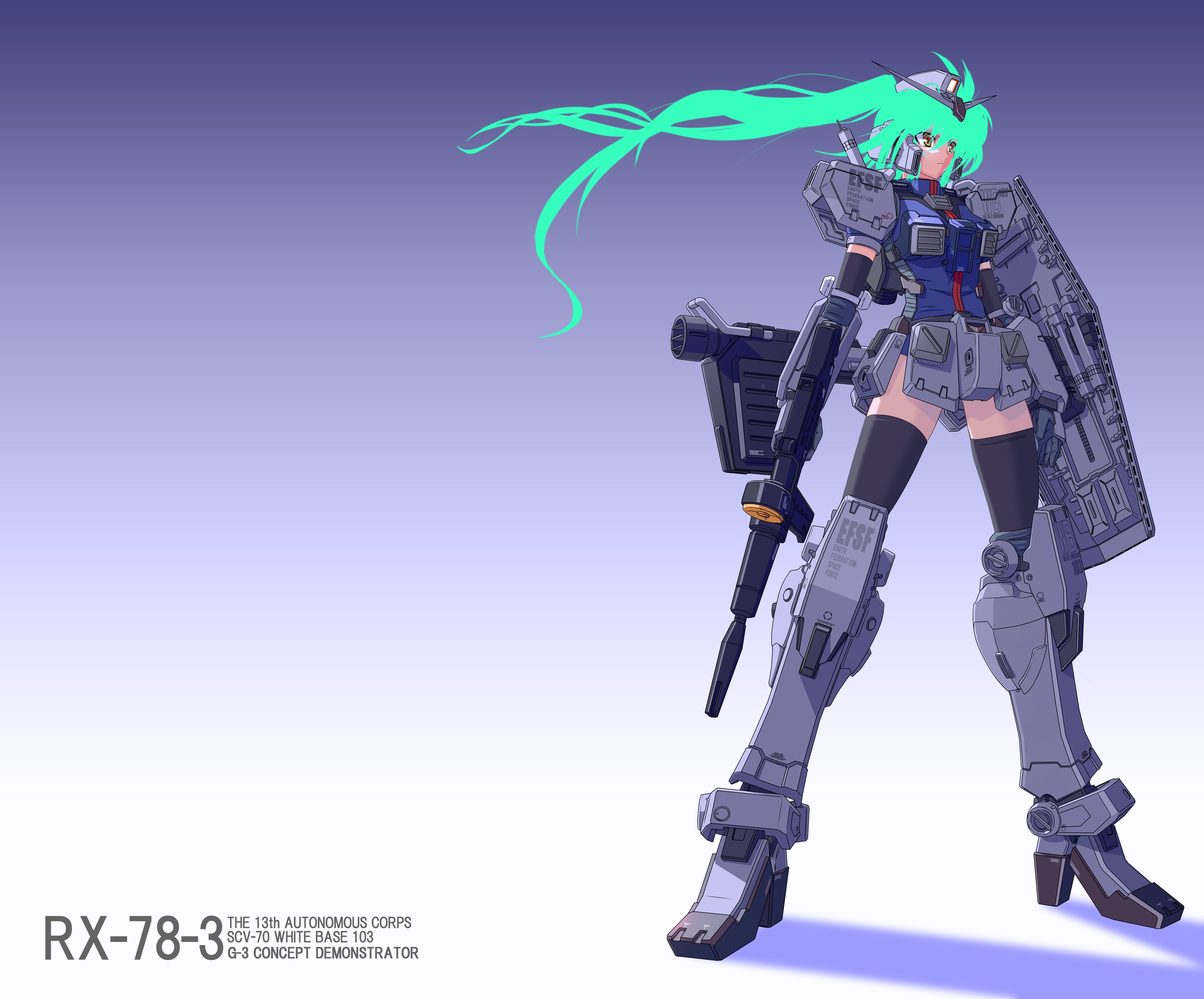 Are Ing Mecha Musume HD Wallpaper Color Palette Tags